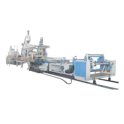 PLA sheet extrusion machine PET extruder for making plastic products