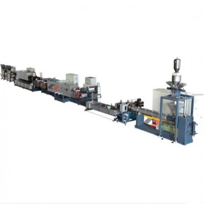 Plastic PP PET Packing Band Strap Belt Tape Extruder Machine production line